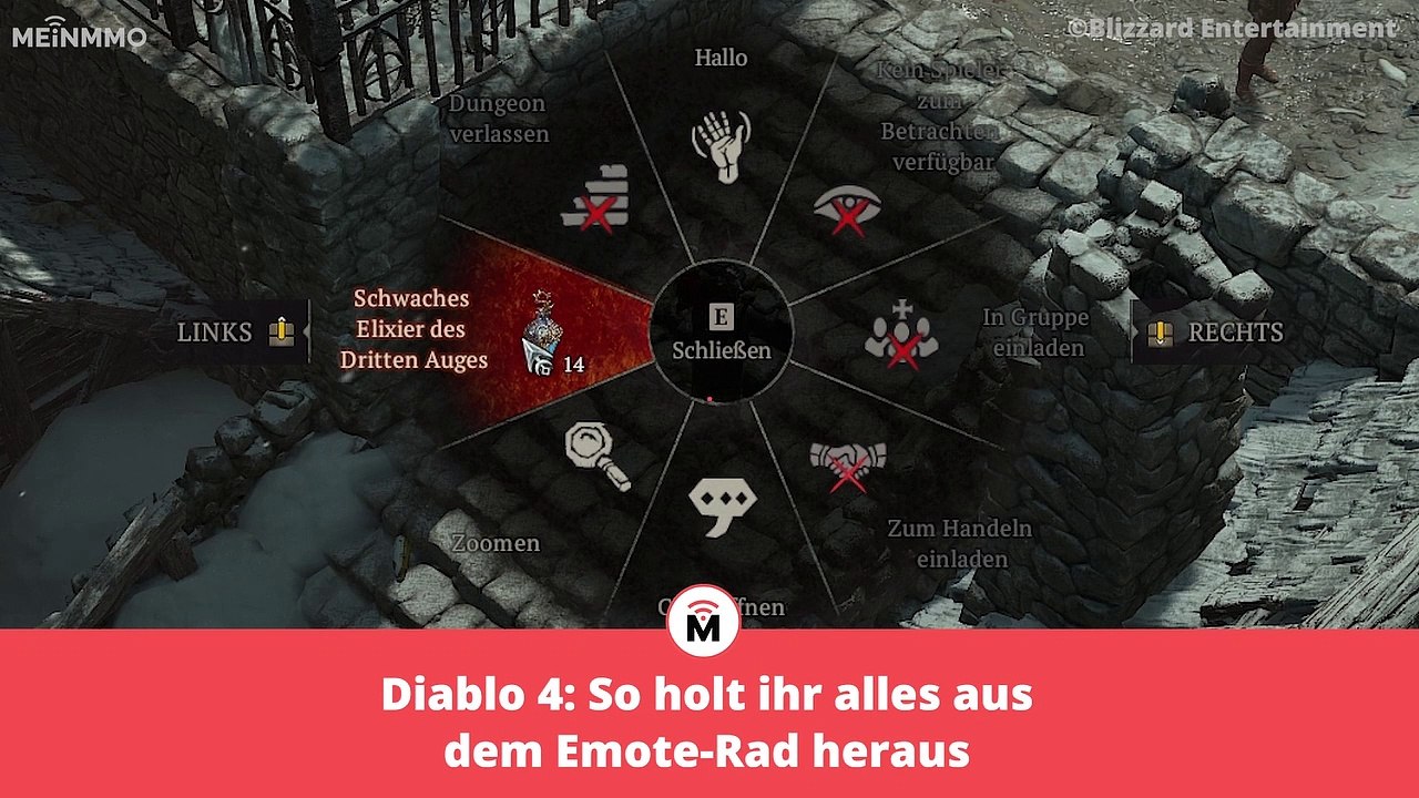 Diablo 4: So holt ihr alles aus dem Emote-Rad heraus