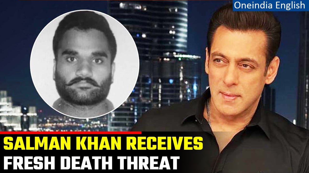 Salman Khan receives death threat from gangster Goldy Brar again | Oneindia News