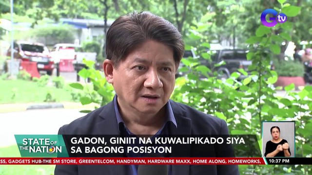 Ilang sektor, hindi pabor sa pagkakatalaga kay Gadon bilang Pres'l Adviser on Poverty Alleviation | SONA