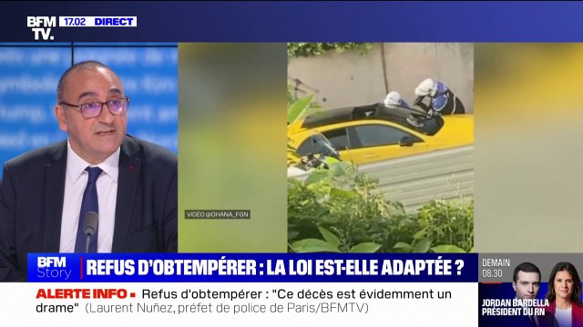 Ce geste m'interpelle : Laurent Nuñez s'exprime sur le refus d'obtempérer à Nanterre