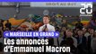 Marseille : Drogue, éducation et sécurité, ce qu’il faut retenir des annonces d’Emmanuel Macron
