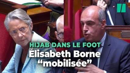 Hijab dans le foot : Marleix interpelle Borne, qui se dit "mobilisée", à légiférer