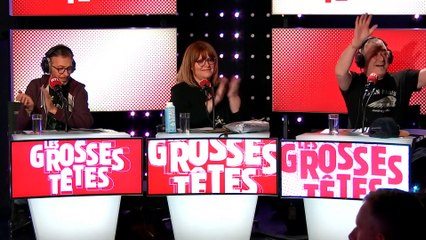 Скачать видео: Les Grosses Têtes fêtent l'anniversaire de Caroline Diament