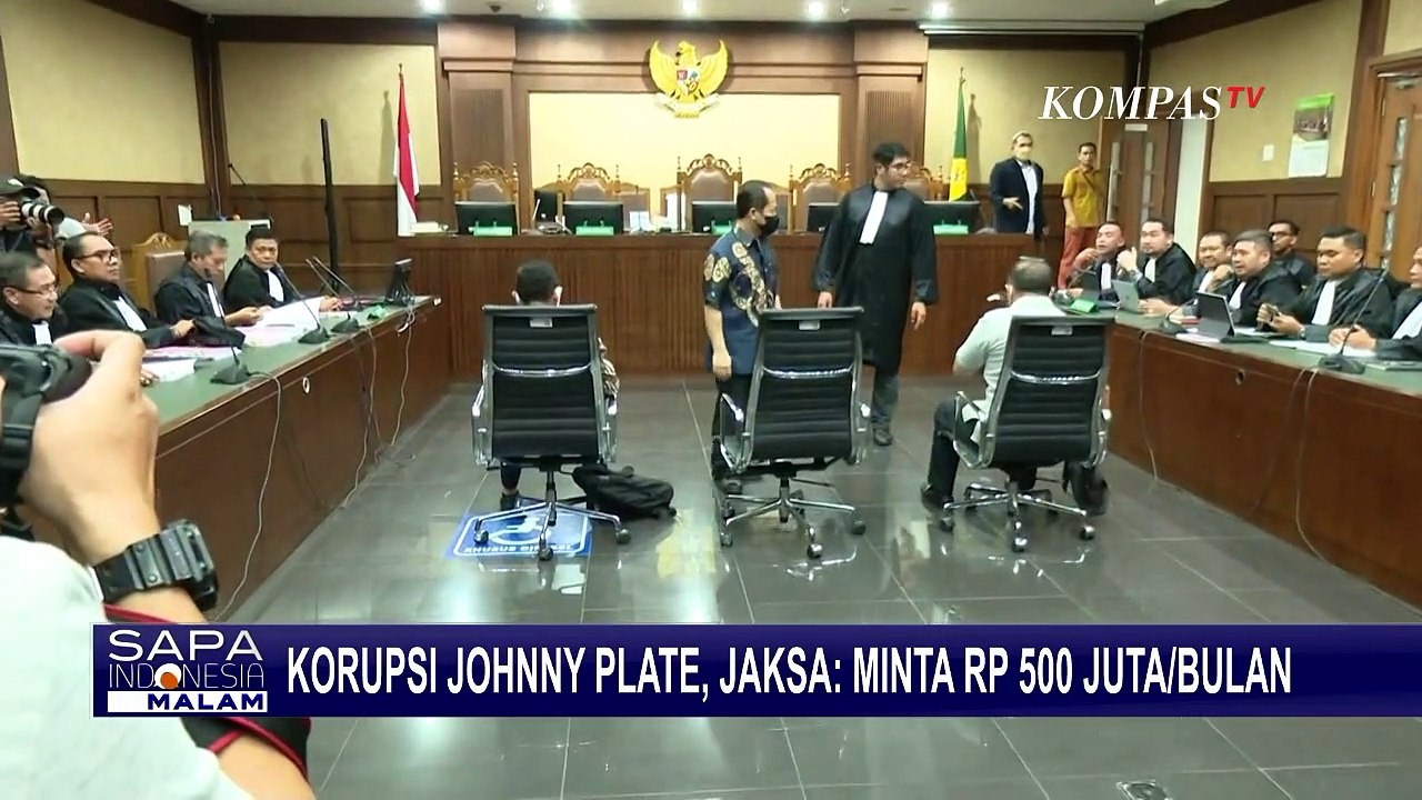 Bantah Dakwaan Jaksa, Johnny G Plate : Saya akan Buktikan!