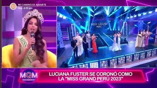 Luciana Fuster y su radical decisión tras el Miss Grand Ya no me llamo Luciana, ahora me llamo Perú