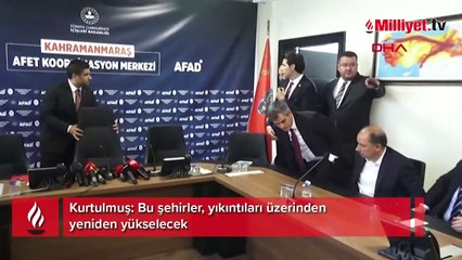 Kurtulmuş: Bu şehirler, yıkıntıları üzerinden yeniden yükselecek