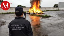 FGR destruye 36 toneladas de narcóticos en Sinaloa