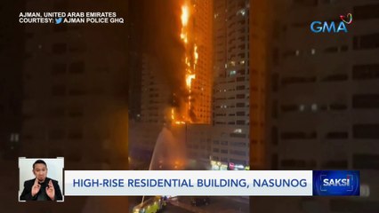 High-rise residential building, nasunog | Saksi
