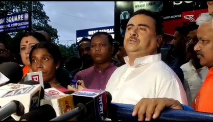 ডায়মন্ড হারবারে জোর করে তৃণমূলের মিছিলে বিজেপি প্রার্থীকে হাঁটানো হয়েছে: শুভেন্দু | Oneindia Bengali