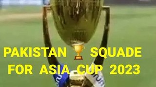 #PAK SQUAD FOR ASIA CUP 2023#BABAR_#REZWAN#IFTIKHAR#SHEEN#ALI SHORTS#like#subscribe