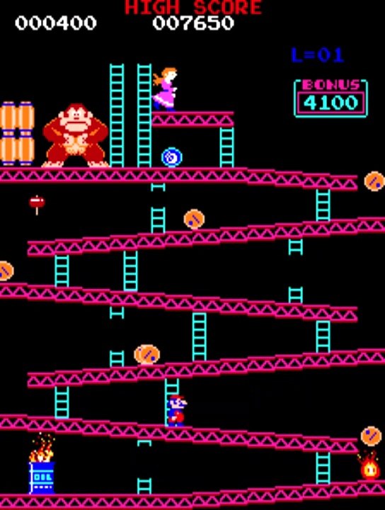 MAME (Donkey Kong) Nintendo 1981 video Dailymotion