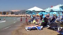 Le taux d'occupation sur les plages de Mersin à la veille de la fête était de 100 %.