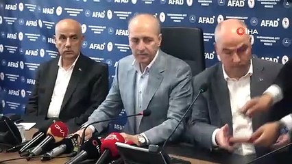 Déclaration sur le tremblement de terre du président de la Grande Assemblée nationale de Turquie Kurtulmus