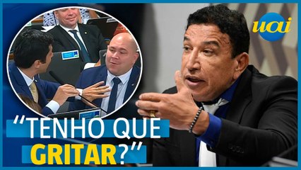 Magno Malta se irrita na CPMI do 8/1: 'Estou na escolinha?'