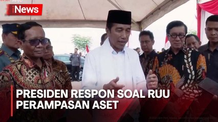 Soal Pengesahan RUU Perampasan Aset, Ini Jawaban Presiden Jokowi