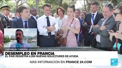 Informe desde París:  Macron es criticado por comentario sobre el desempleo