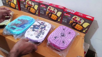 Unboxing and Review of panash Amaze Lunch Boxes for kids gift