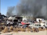 4 فرق إطفاء سيطرت على حريق مخزن في أمغرة