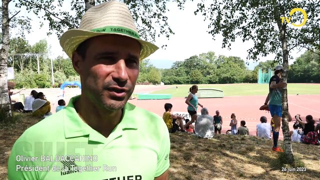 Sujet: migrants et genevois courent ensemble aux Evaux