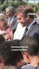 Les vacances d'été vont-elle être raccourcies ? Emmanuel Macron y pense