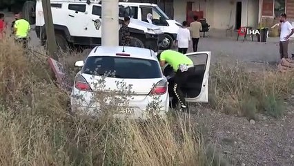 Diyarbakır'da iki ayrı kaza: 1 ölü, 8 yaralı