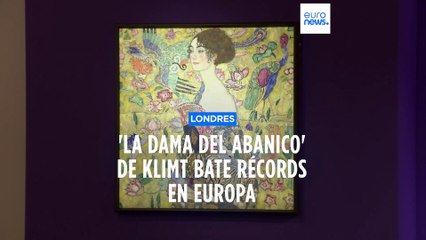 'Dama con abanico' de Klimt bate récords en Europa al subastarse por más de 94 millones de dólares