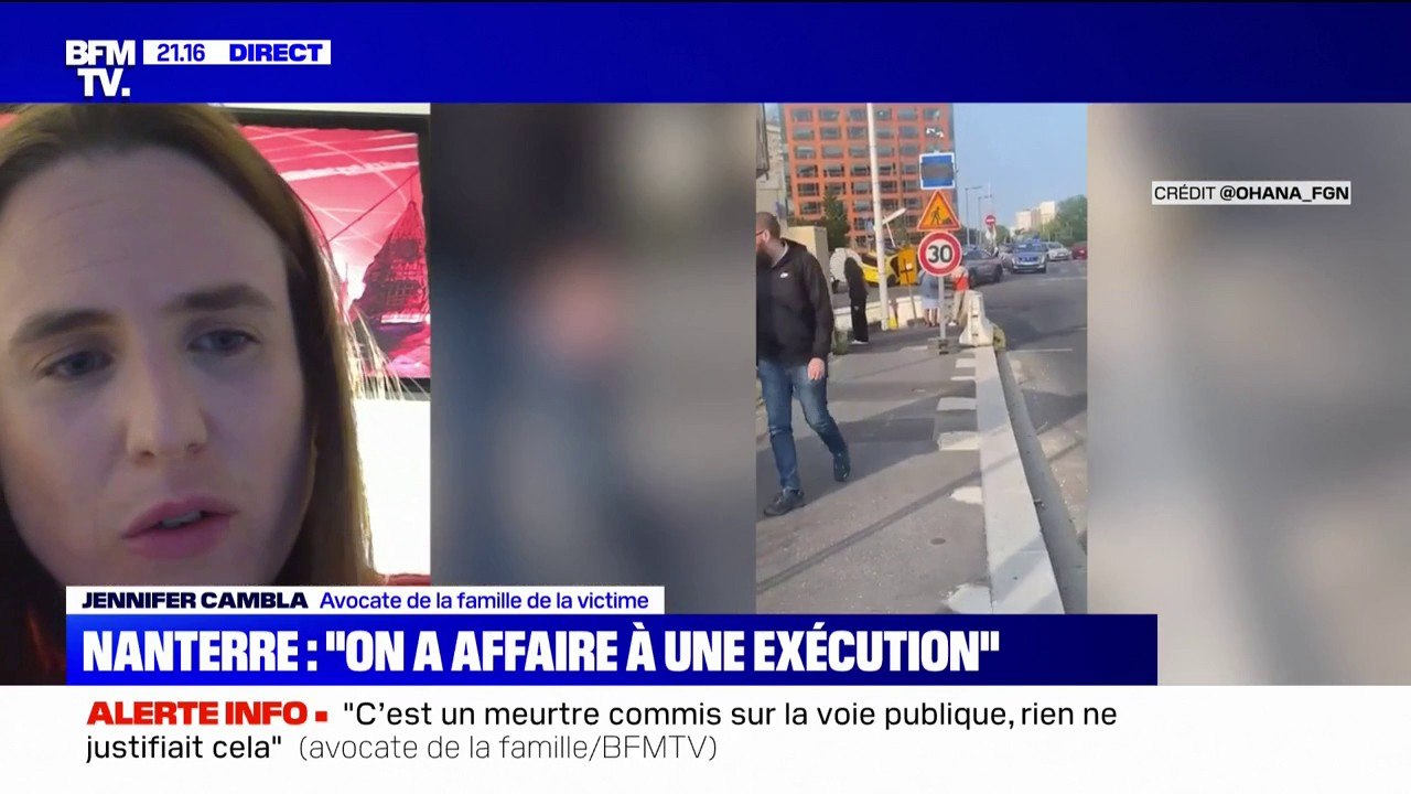 Mineur tué par un policier à Nanterre: "On n'est pas tout à fait sûrs de pouvoir faire confiance au parquet de Nanterre", explique l'avocate de la famille de la victime
