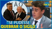 Nikolas defende 'quebra de sigilo' de Lula e Dino em CPMI