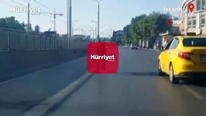 Güngören’de kaçan kurbanlık trafikte zor anlar yaşattı