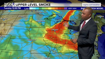 Smoke from Canada prompts air quality warning for Chicago area