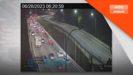 Aidiladha: Aliran trafik lebuh raya utama mula bergerak perlahan