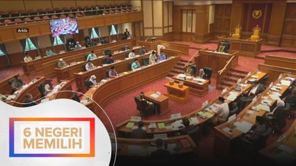 Tiga negeri bubar dun hari ini