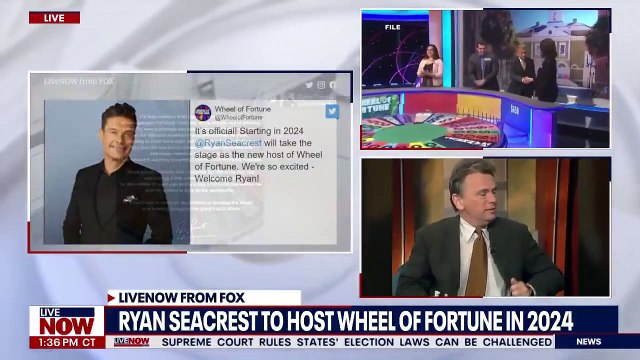 Wheel of Fortune_ Ryan Seacrest to replace Pat Sajak as host _ LiveNOW from FOX