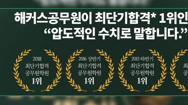 해커스 최단기 공무원 합격 1위 는 거짓 광고...과징금 2억8천여 만 원 / YTN