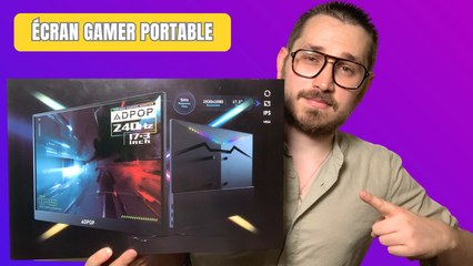 Test Ecran Gamer Adpop 240 HZ
