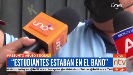 Regente del colegio donde se registró un presunto un caso de abuso sexual, aseguró haber sido testigo del hecho.