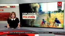 Se registró una explosión de polvorín en Tultepec, deja 9 personas lesionadas