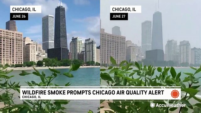 Wildfire smoke sends air quality to dangerous levels across the Midwest