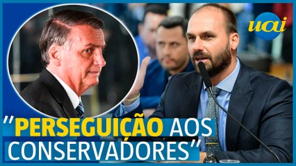 Eduardo Bolsonaro afirma existir 'perseguição' contra direita