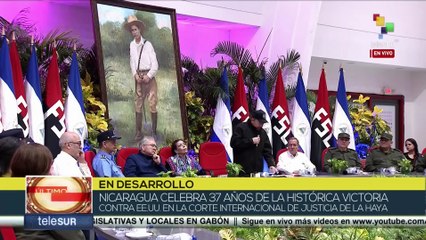 Nicaragua celebra 37 años de Victoria contra el imperialismo yanqui