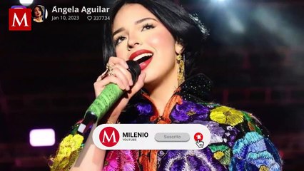Angela Aguilar se considera estar al nivel de Luis Miguel