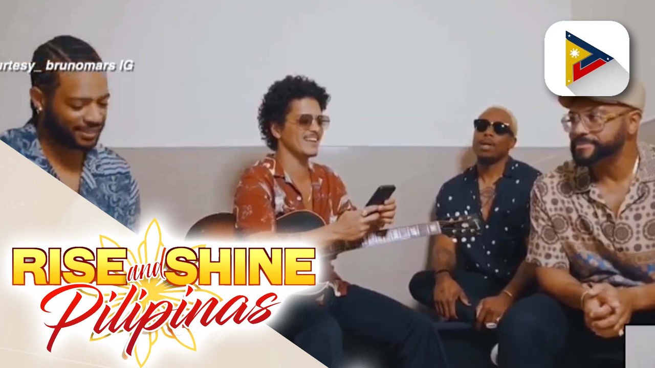 TALK BIZ | Bruno Mars, gumawa ng kanta para sa Pinoy fans matapos ang kaniyang concert sa Pilipinas