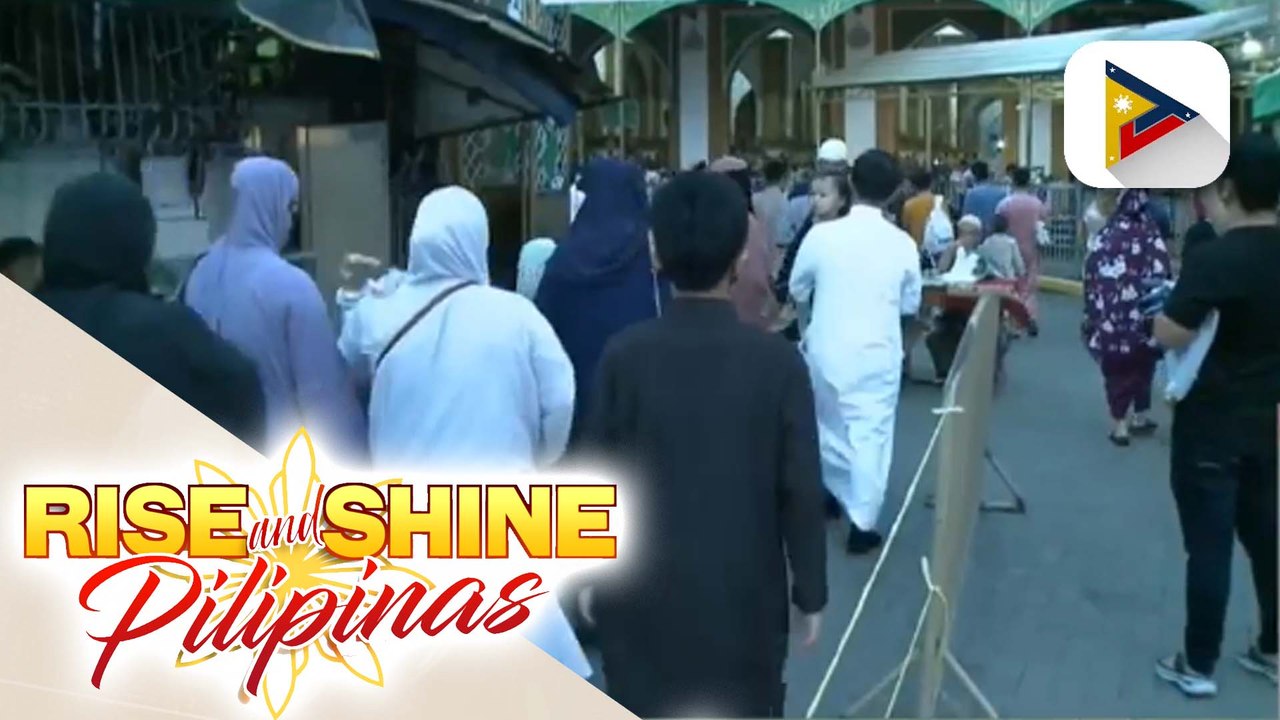 Eid’l Adha, ginugunita ng mga kapatid nating Muslim