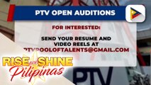 PTV, magsasagawa ng Open Auditions para sa mga nais maging reporter, host, at content creator