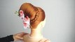 Easy Prom Hairstyle For Ladies - Simple And Easy Bun Hairstyle With Donut