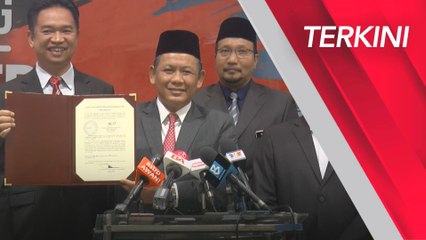Sidang media pembubaran DUN Negeri Sembilan
