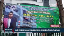 Rabu 28 Juni 2023, Warga Muhammadiyah Gelar Solat Idul Adha 1444 H