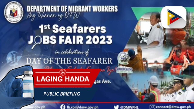Panayam kay Department of Migrant Workers Usec. Hans Leo Cacdac ukol sa paglulunsad ng kauna-unahang Seafarers Jobs Fair