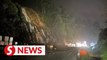 Heavy rain causes landslide in Perak