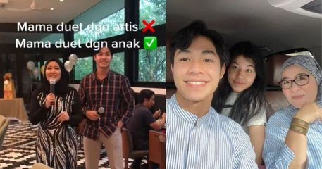 Adik-Beradik Safura Yaacob, Lunaknya Suara Ibu Meerqeen Menyanyi!